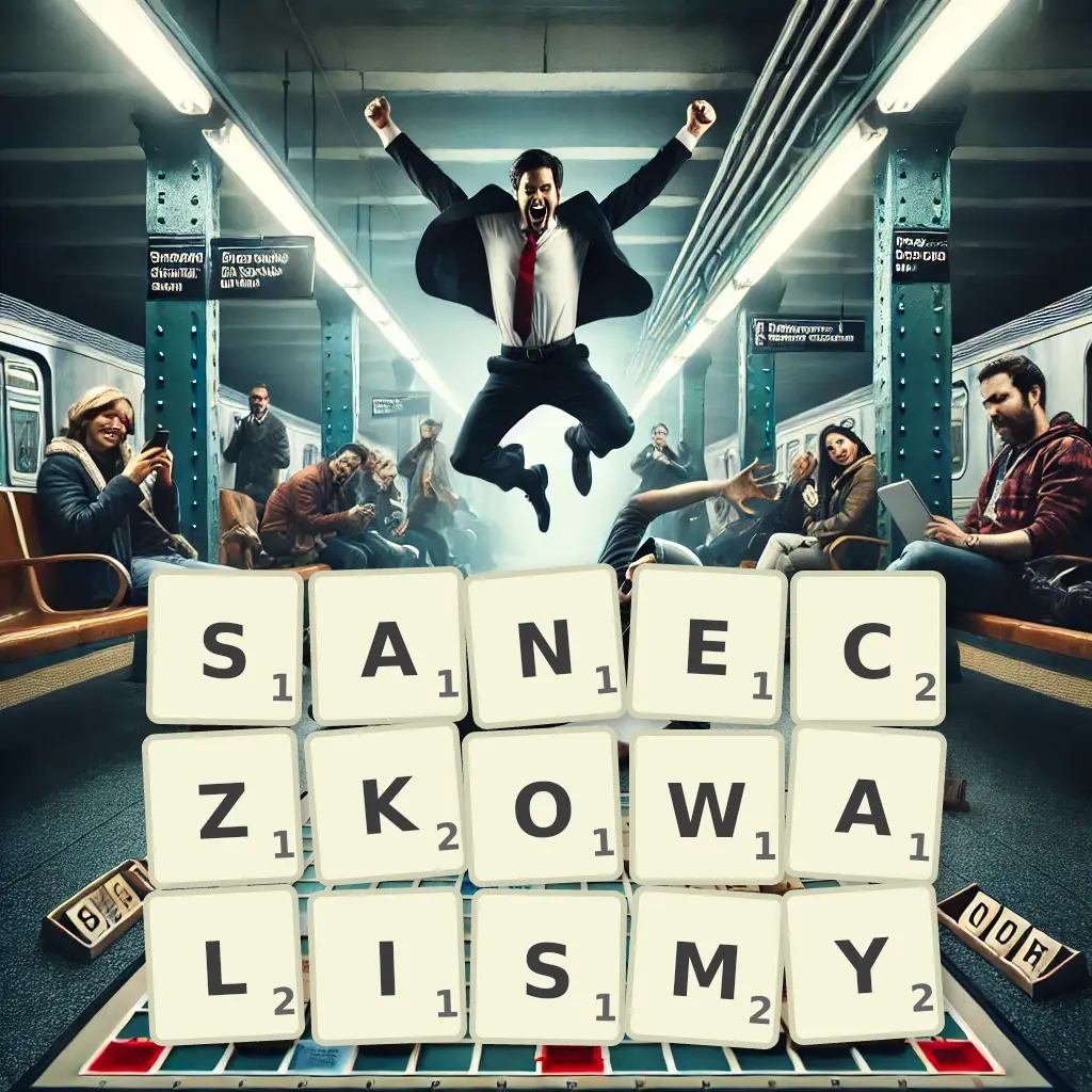 Lista słów z liter SANECZKOWALIŚMY Słowa z liter SANECZKOWALIŚMY