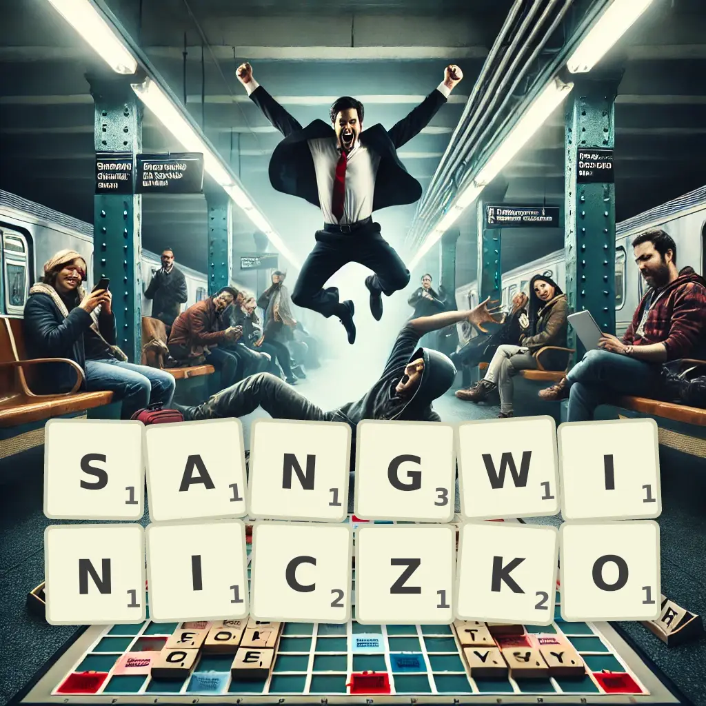 Słowa z liter SANGWINICZKO