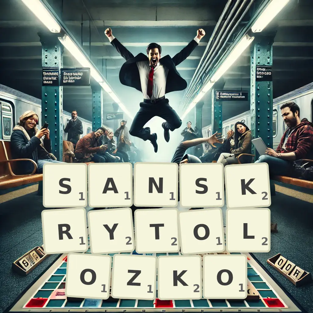 Słowa z liter SANSKRYTOLOŻKO