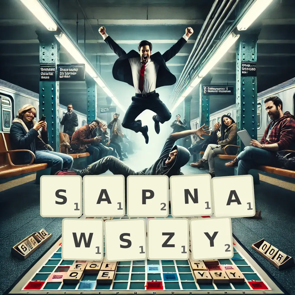 Słowa z liter SAPNĄWSZY