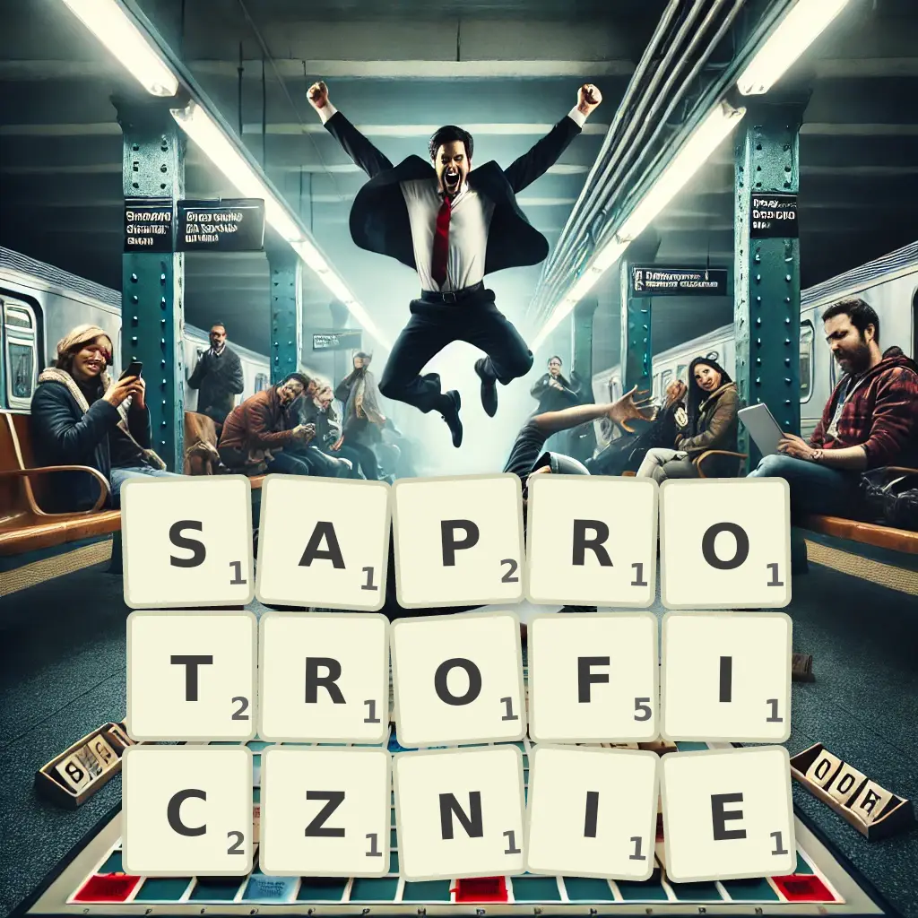 Słowa z liter SAPROTROFICZNIE