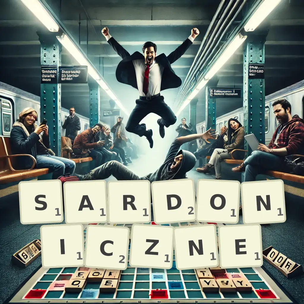 Słowa z liter SARDONICZNE