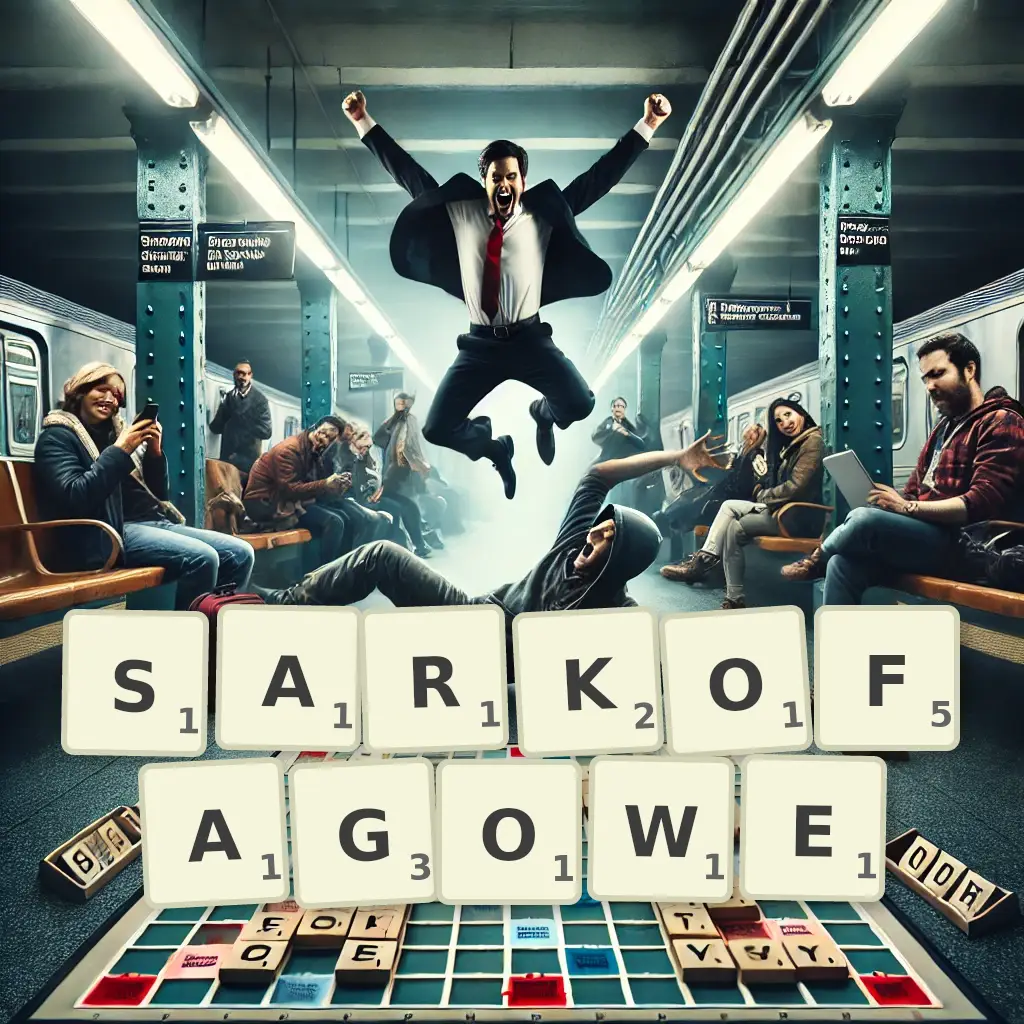 Słowa z liter SARKOFAGOWE