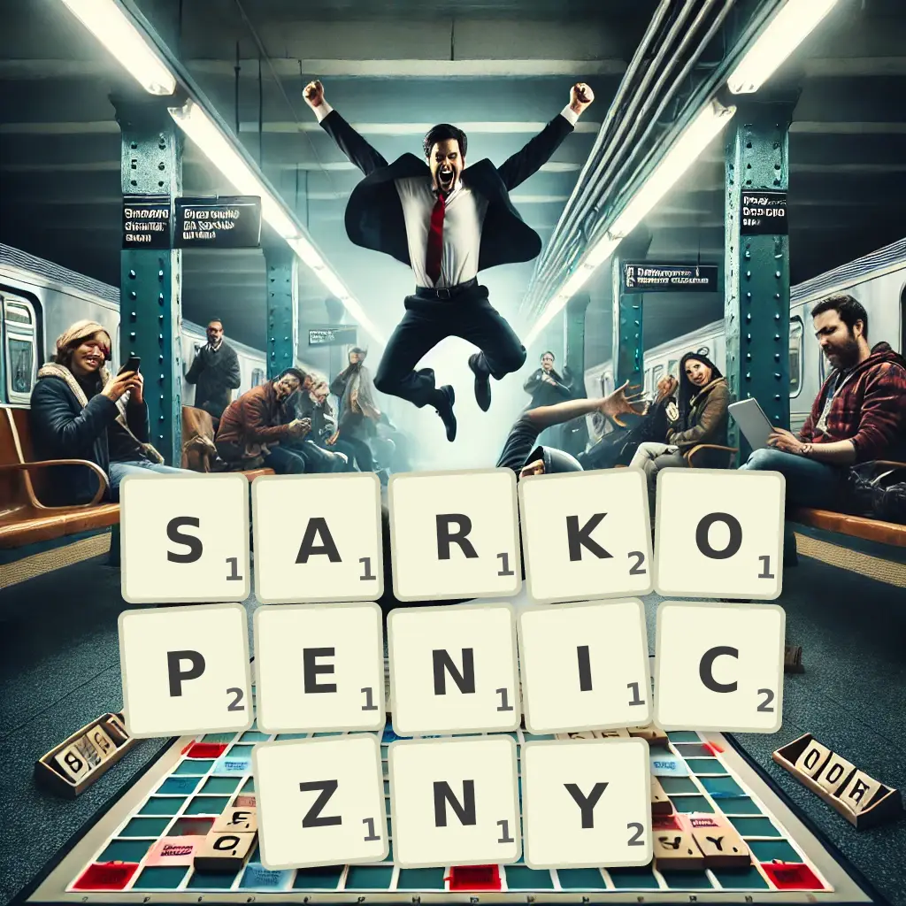 Słowa z liter SARKOPENICZNY