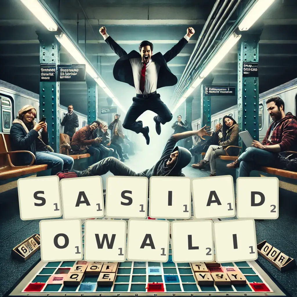 Lista słów z liter SĄSIADOWALI Słowa z liter SĄSIADOWALI