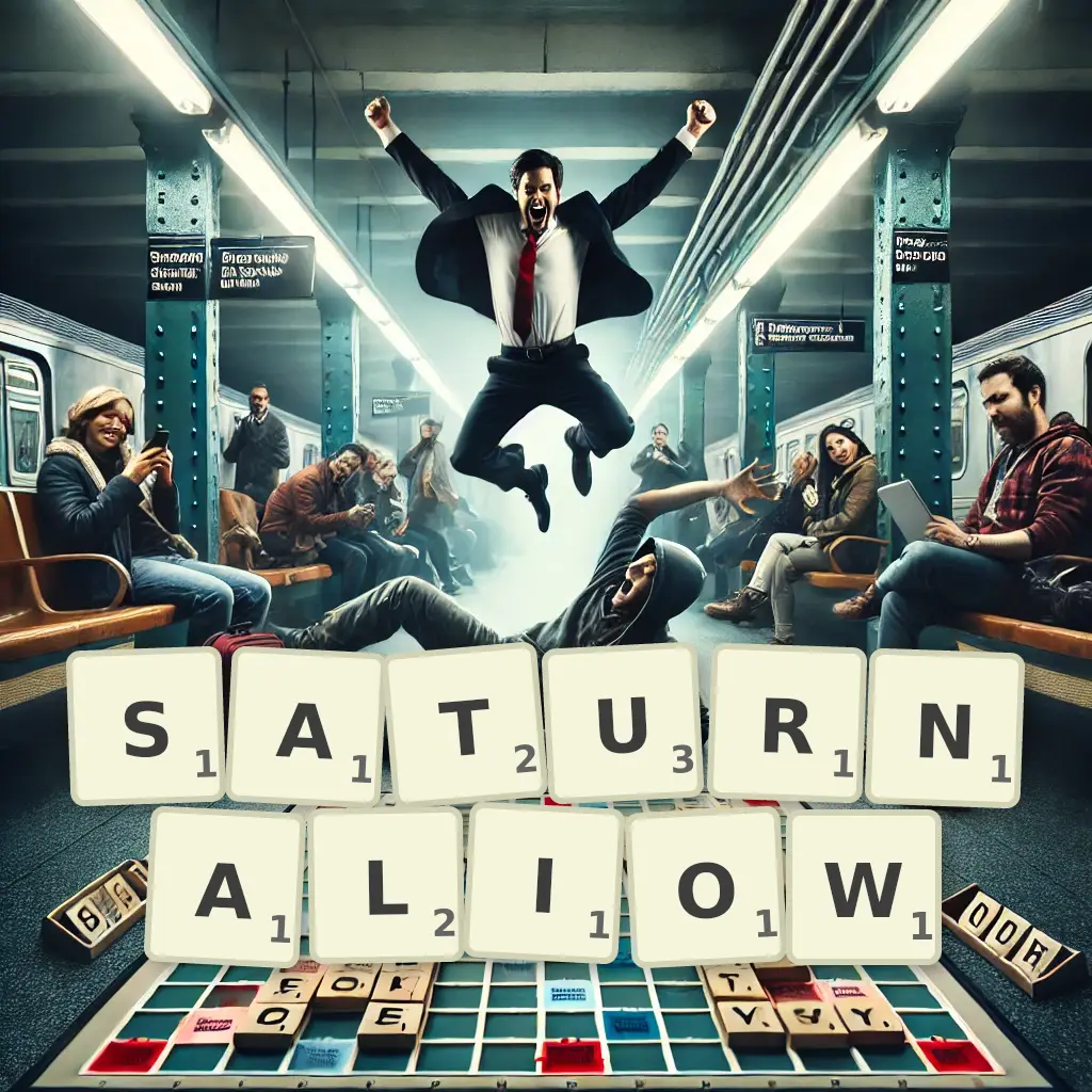Słowa z liter SATURNALIÓW