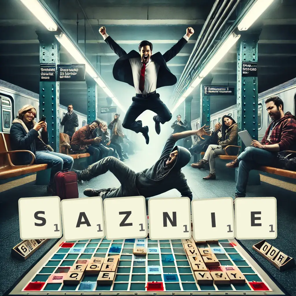 Lista słów z liter SĄŻNIE Słowa z liter SĄŻNIE