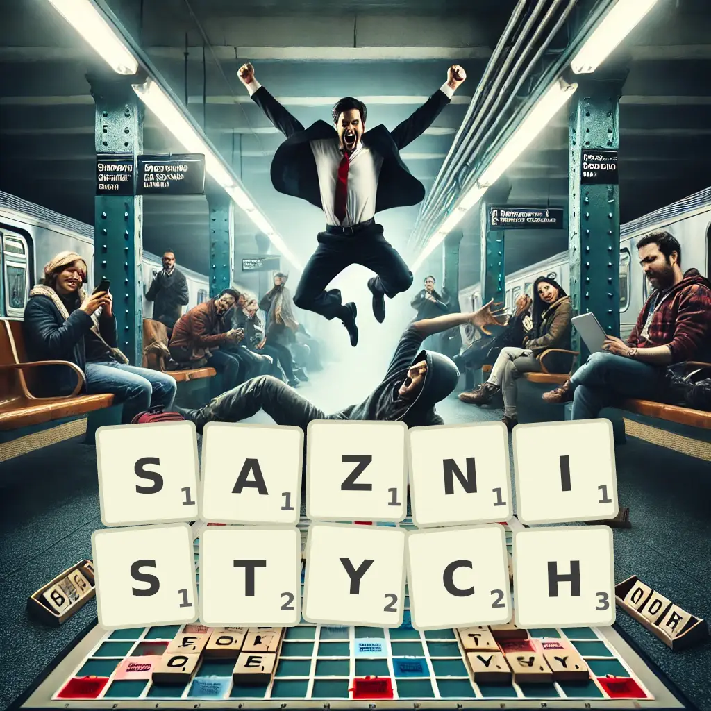 Słowa z liter SĄŻNISTYCH