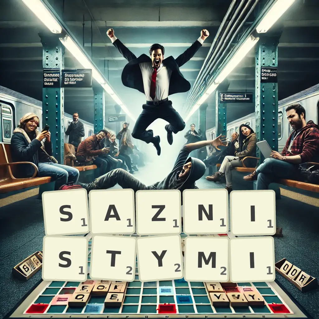 Słowa z liter SĄŻNISTYMI