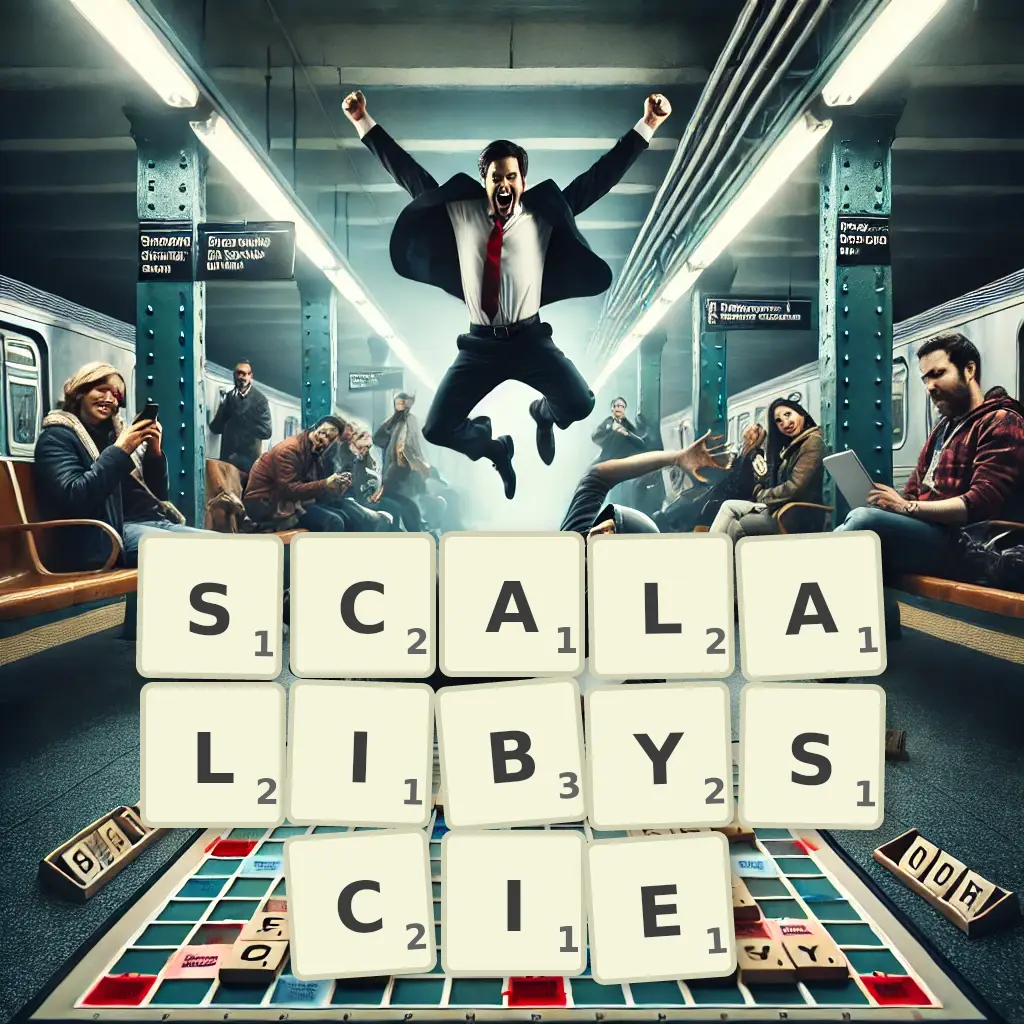 Słowa z liter SCALALIBYŚCIE