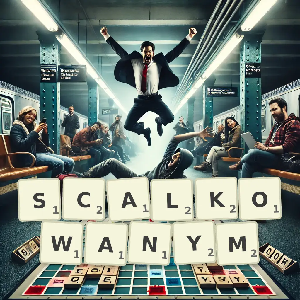 Słowa z liter SCAŁKOWANYM