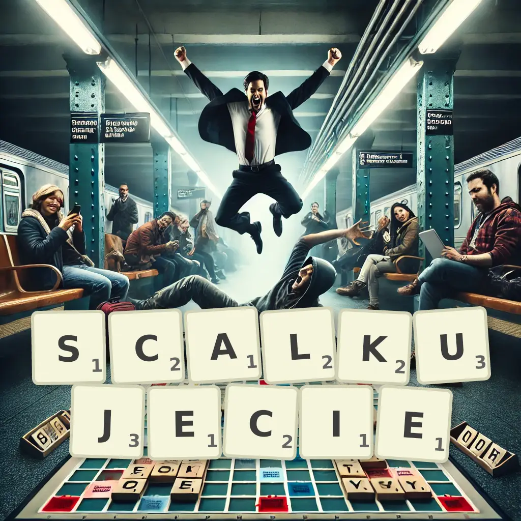 Słowa z liter SCAŁKUJECIE