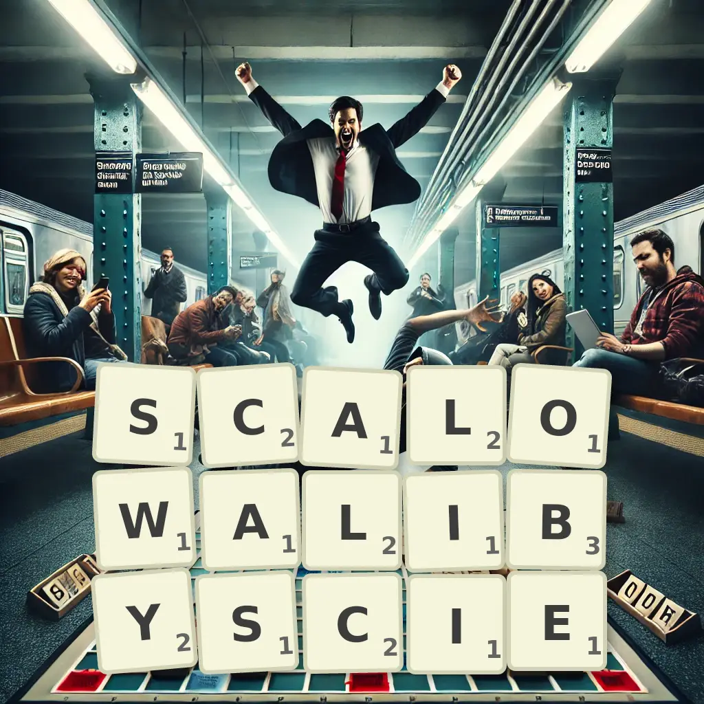 Słowa z liter SCAŁOWALIBYŚCIE