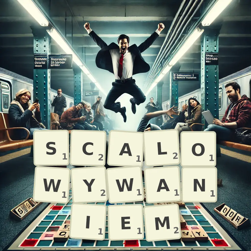 Słowa z liter SCAŁOWYWANIEM