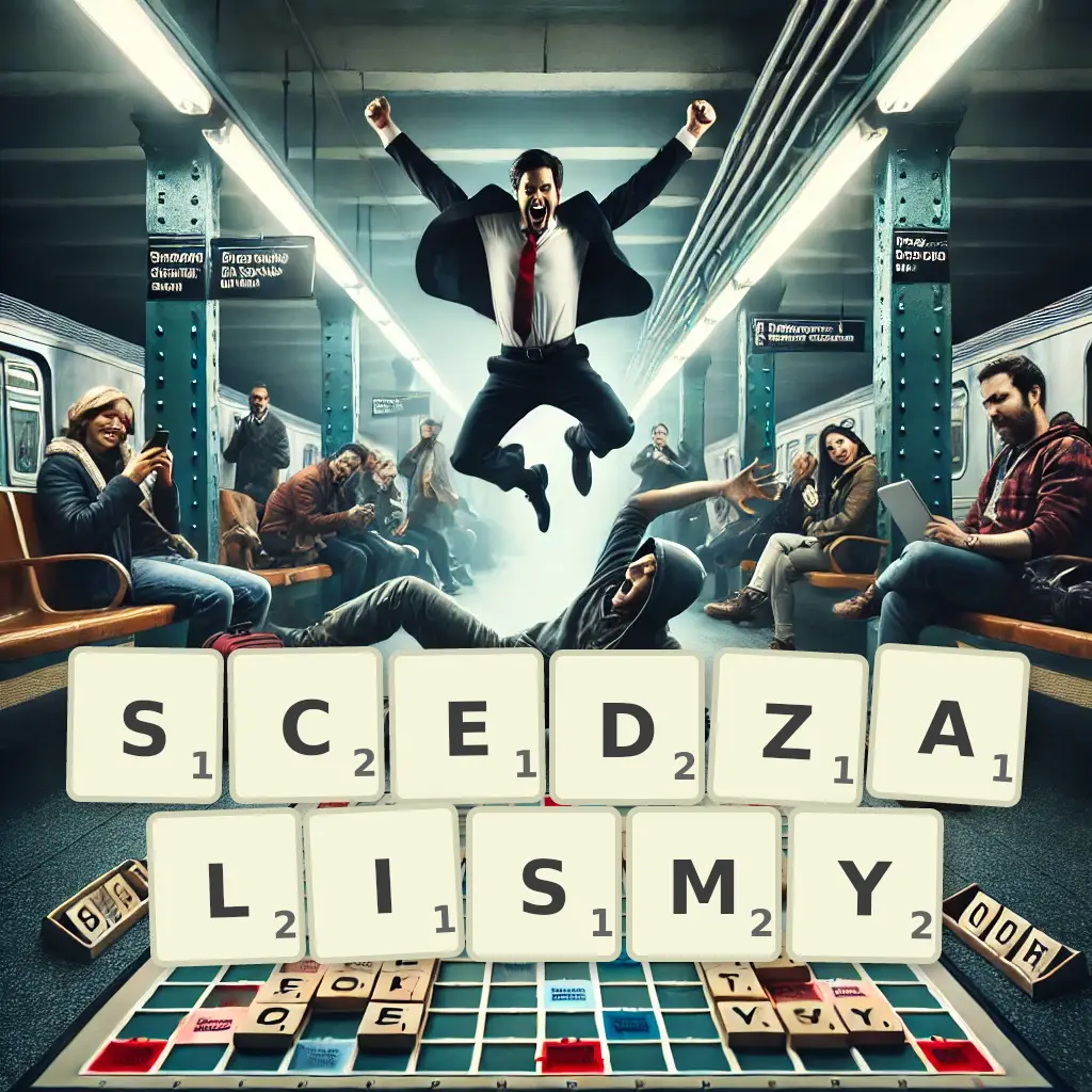 Słowa z liter SCEDZALIŚMY