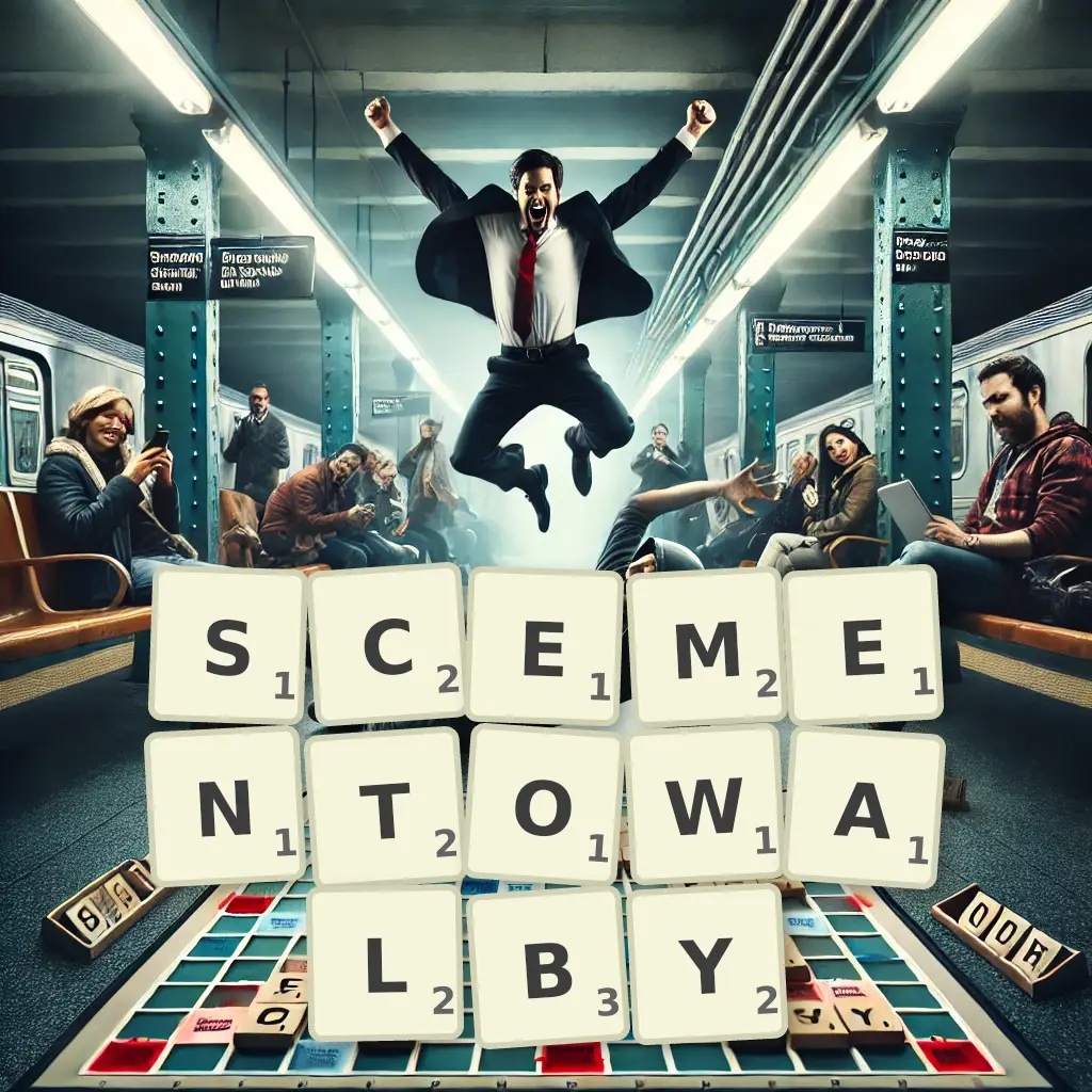 Słowa z liter SCEMENTOWAŁBY