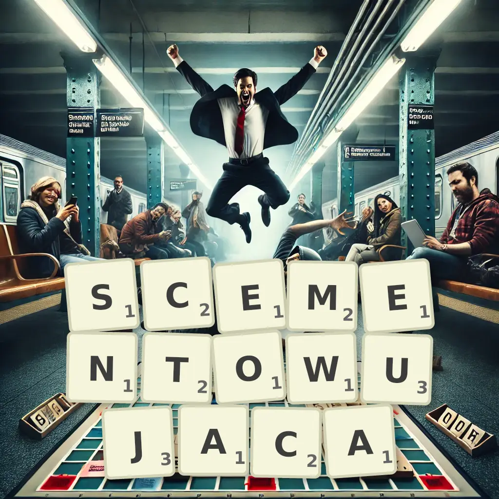 Słowa z liter SCEMENTOWUJĄCA