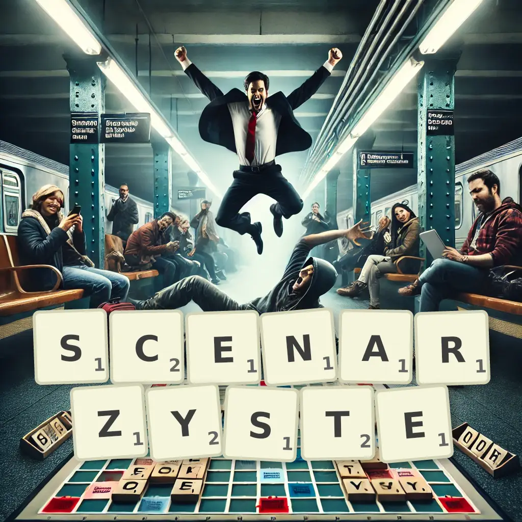 Słowa z liter SCENARZYSTĘ
