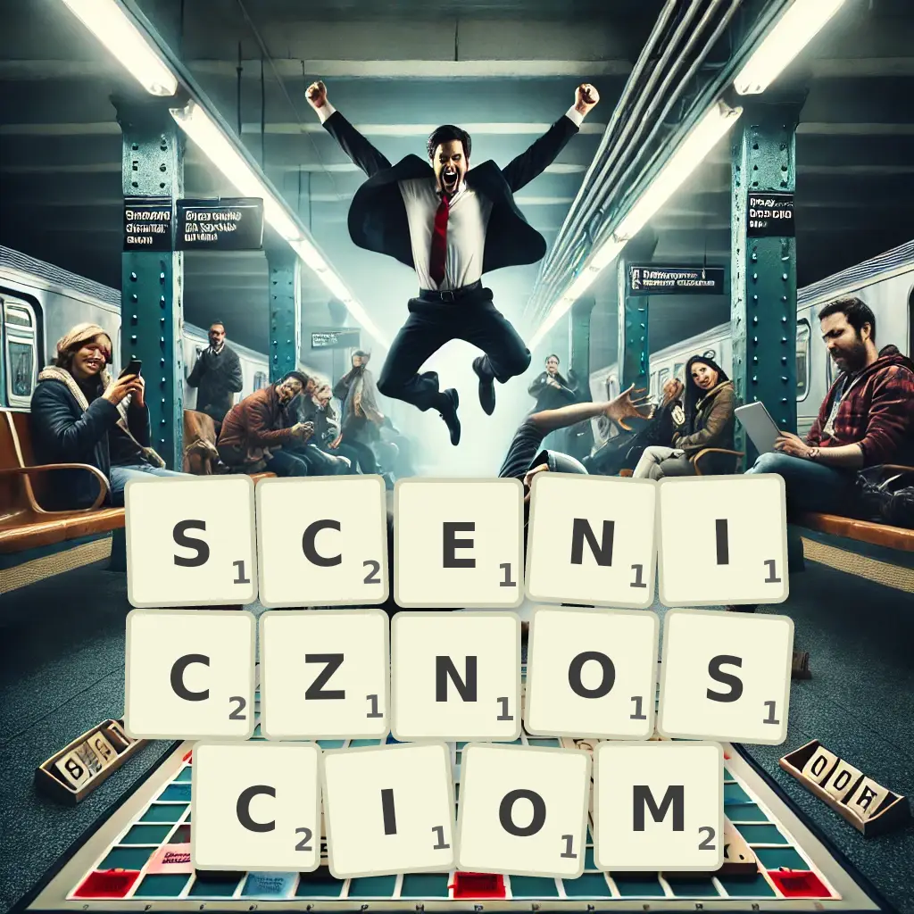 Lista słów z liter SCENICZNOŚCIOM Słowa z liter SCENICZNOŚCIOM