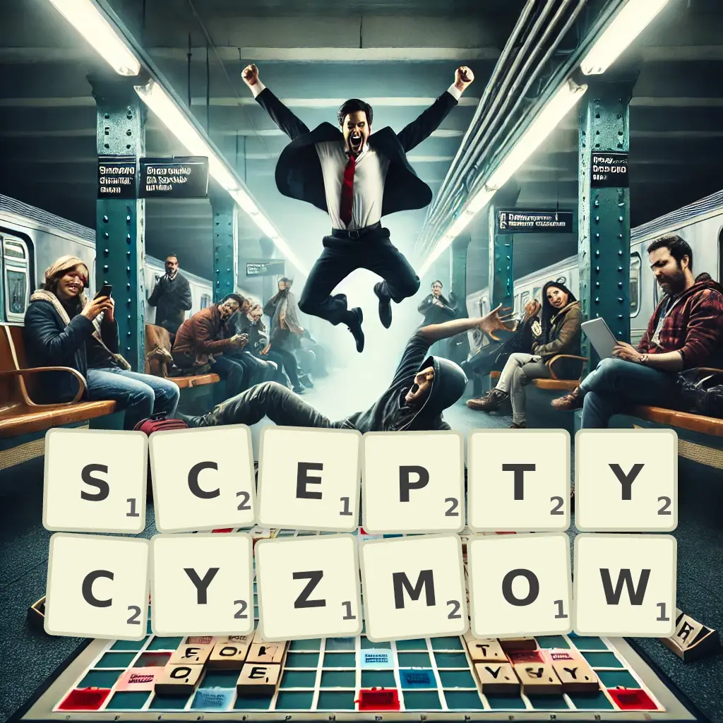 Słowa z liter SCEPTYCYZMÓW