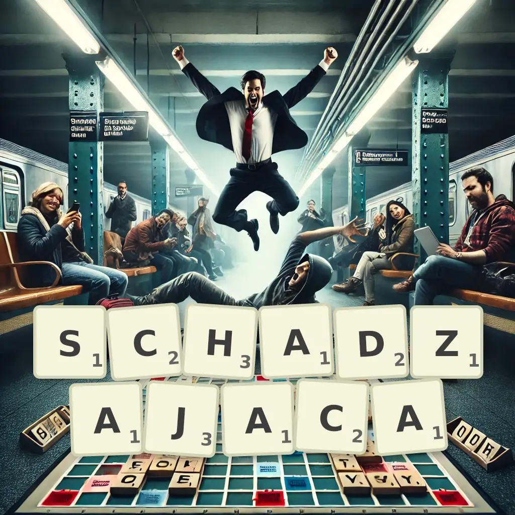 Słowa z liter SCHADZAJĄCĄ