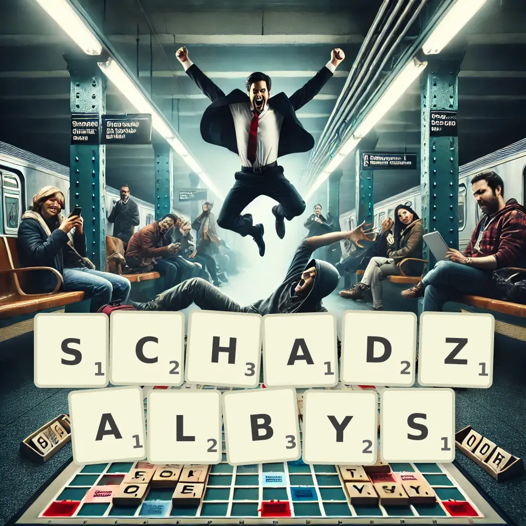 Słowa z liter SCHADZAŁBYŚ