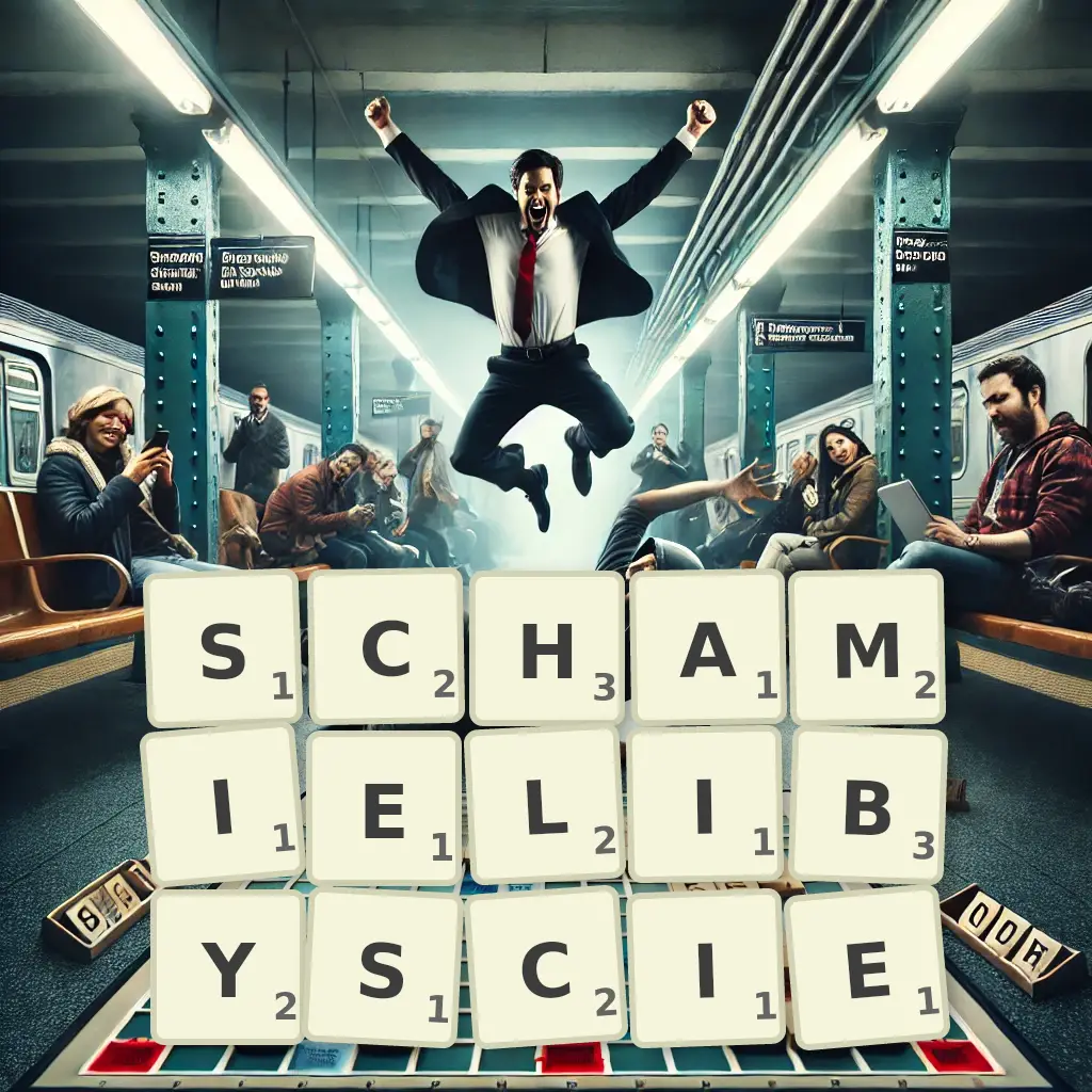 Słowa z liter SCHAMIELIBYŚCIE
