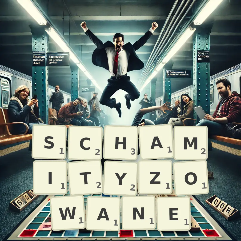 Słowa z liter SCHAMITYZOWANE