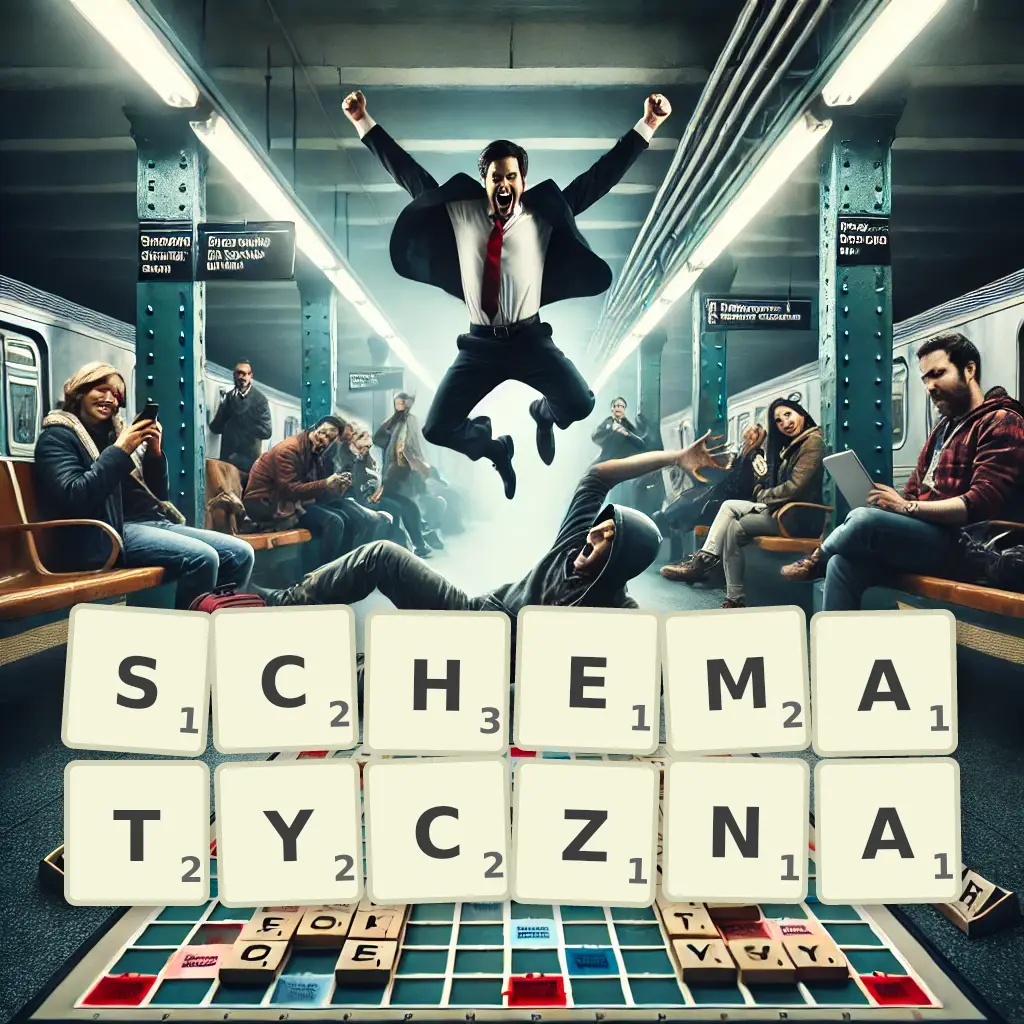 Słowa z liter SCHEMATYCZNĄ