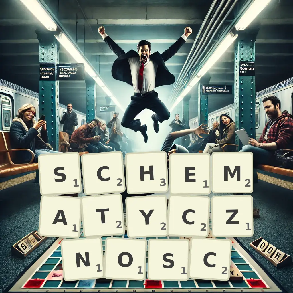 Słowa z liter SCHEMATYCZNOŚĆ