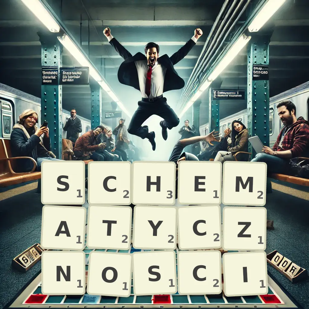 Słowa z liter SCHEMATYCZNOŚCI