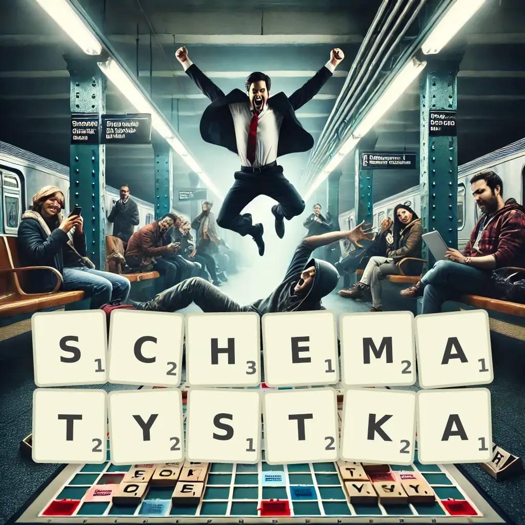 Słowa z liter SCHEMATYSTKĄ