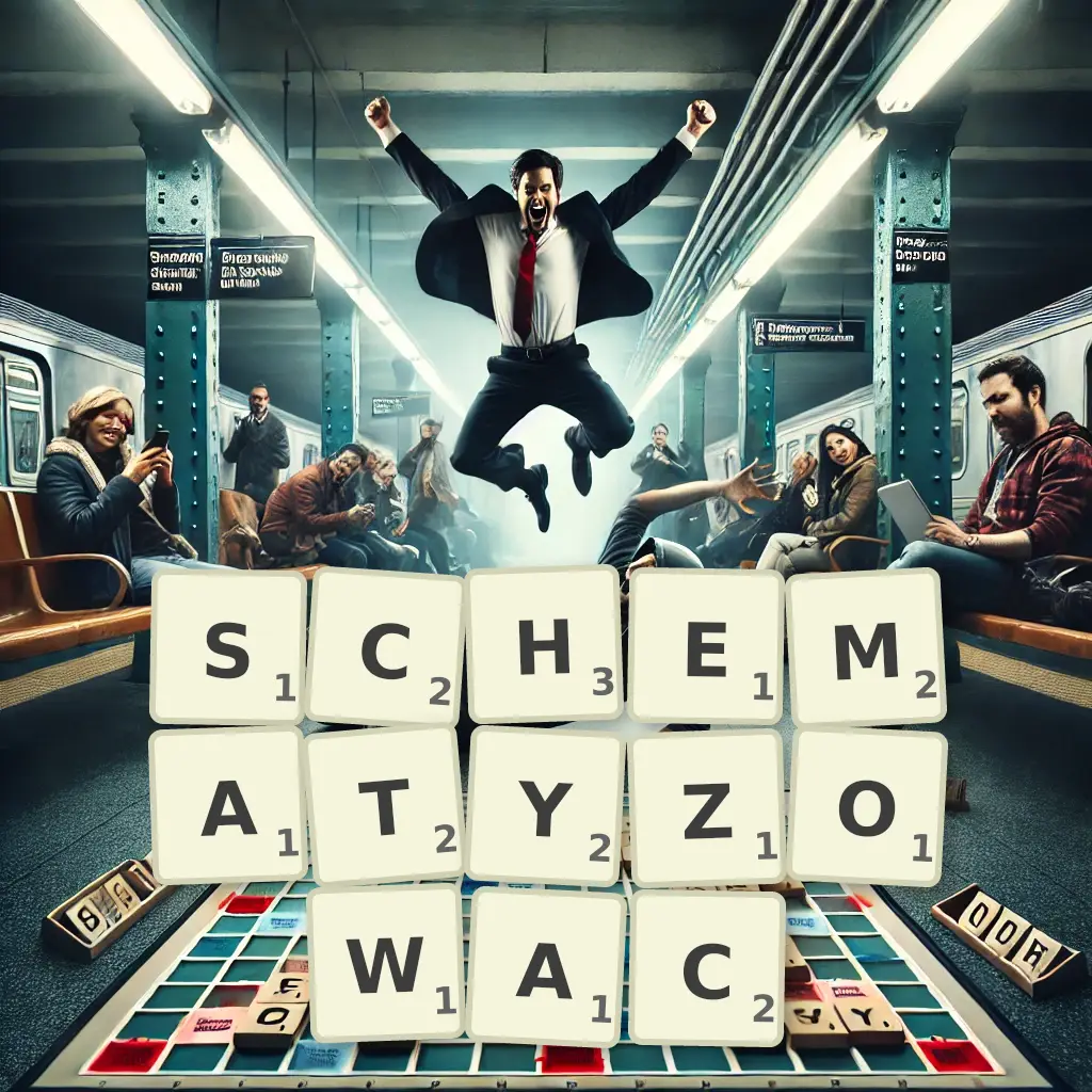Słowa z liter SCHEMATYZOWAĆ