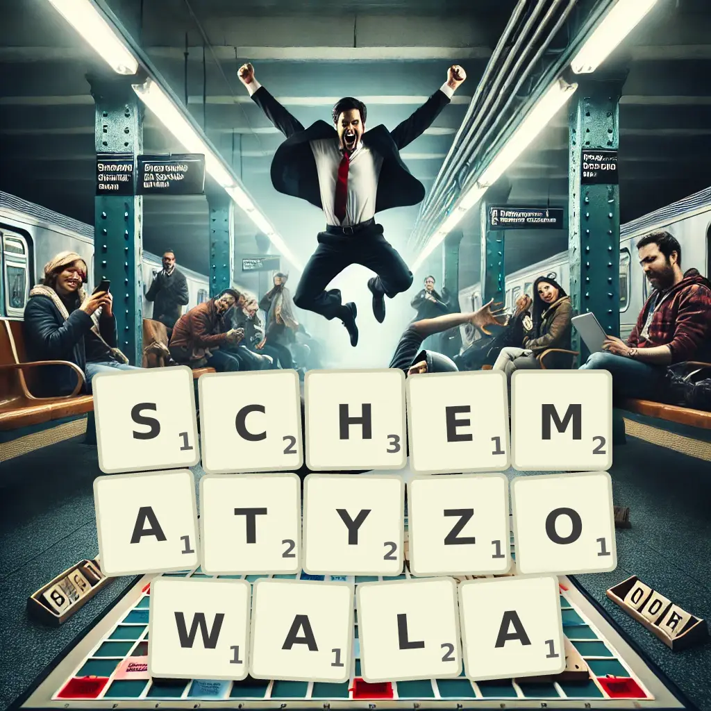 Słowa z liter SCHEMATYZOWAŁA
