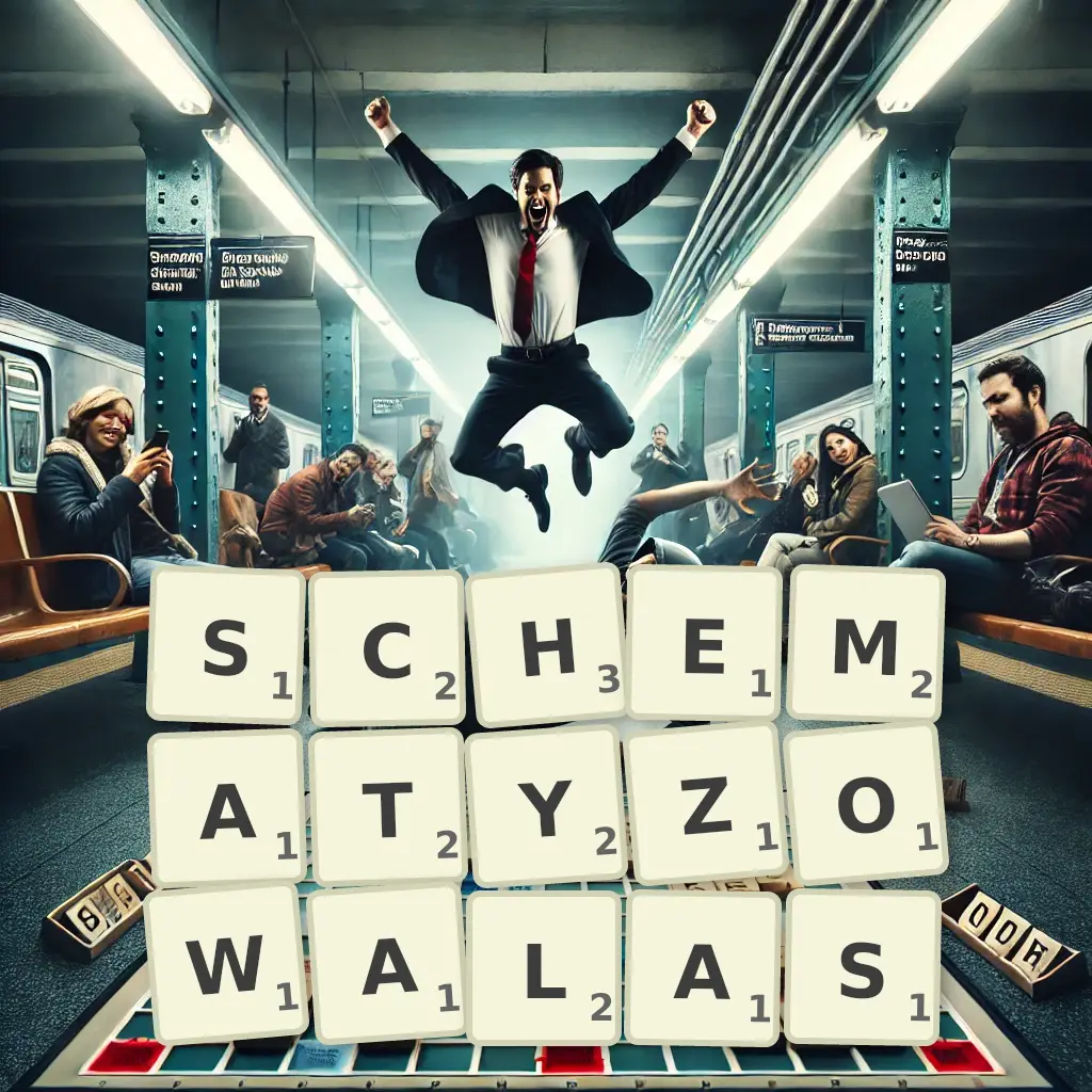 Słowa z liter SCHEMATYZOWAŁAŚ