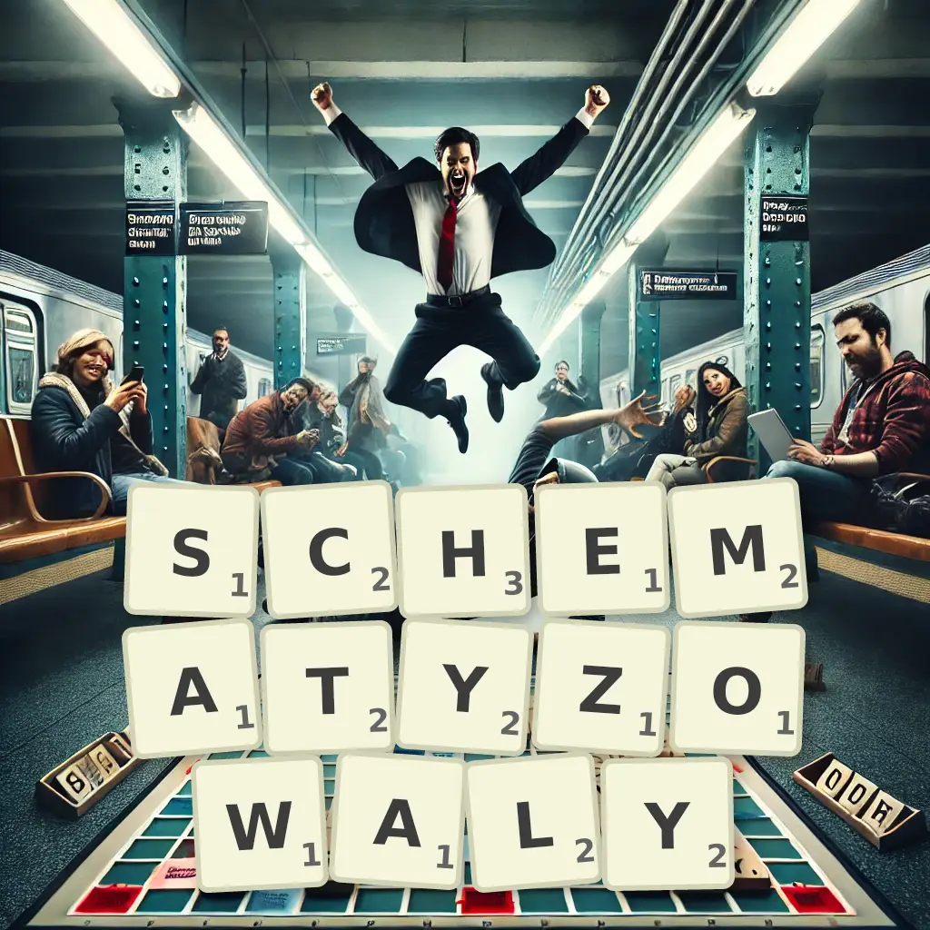 Słowa z liter SCHEMATYZOWAŁY