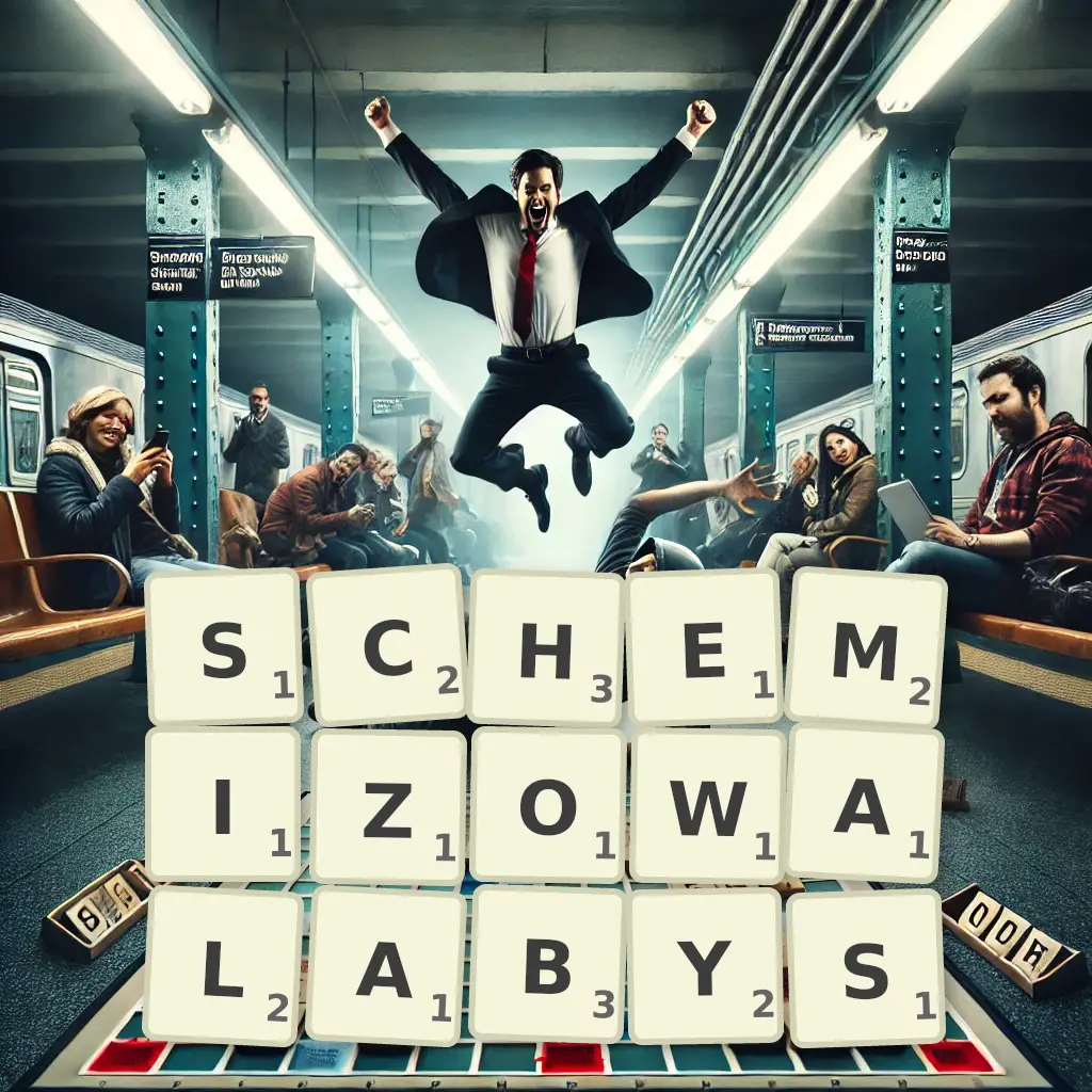 Słowa z liter SCHEMIZOWAŁABYŚ