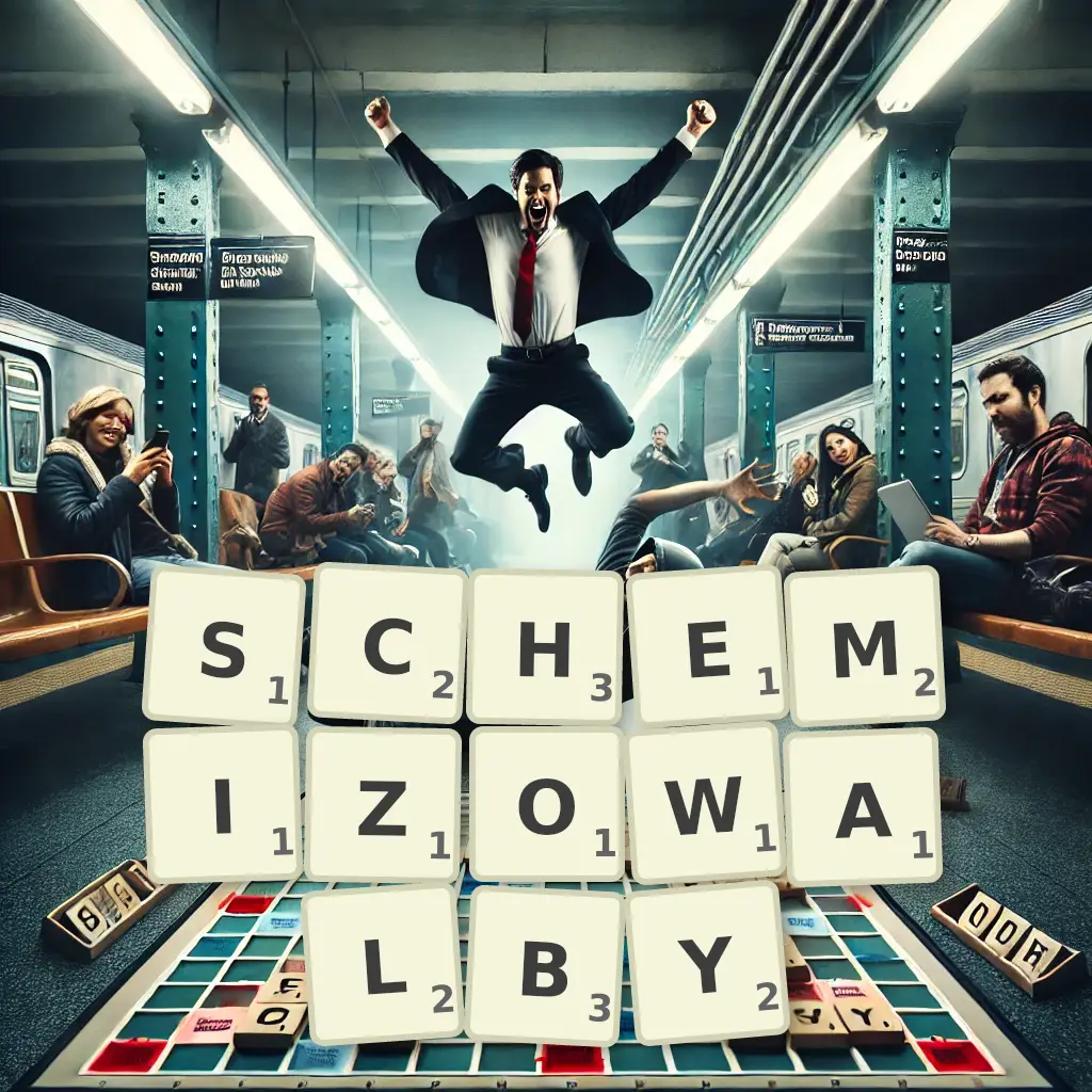 Słowa z liter SCHEMIZOWAŁBY