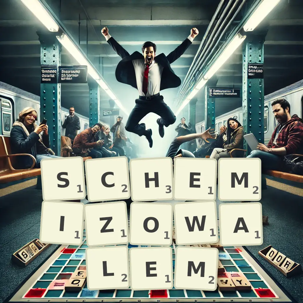 Słowa z liter SCHEMIZOWAŁEM
