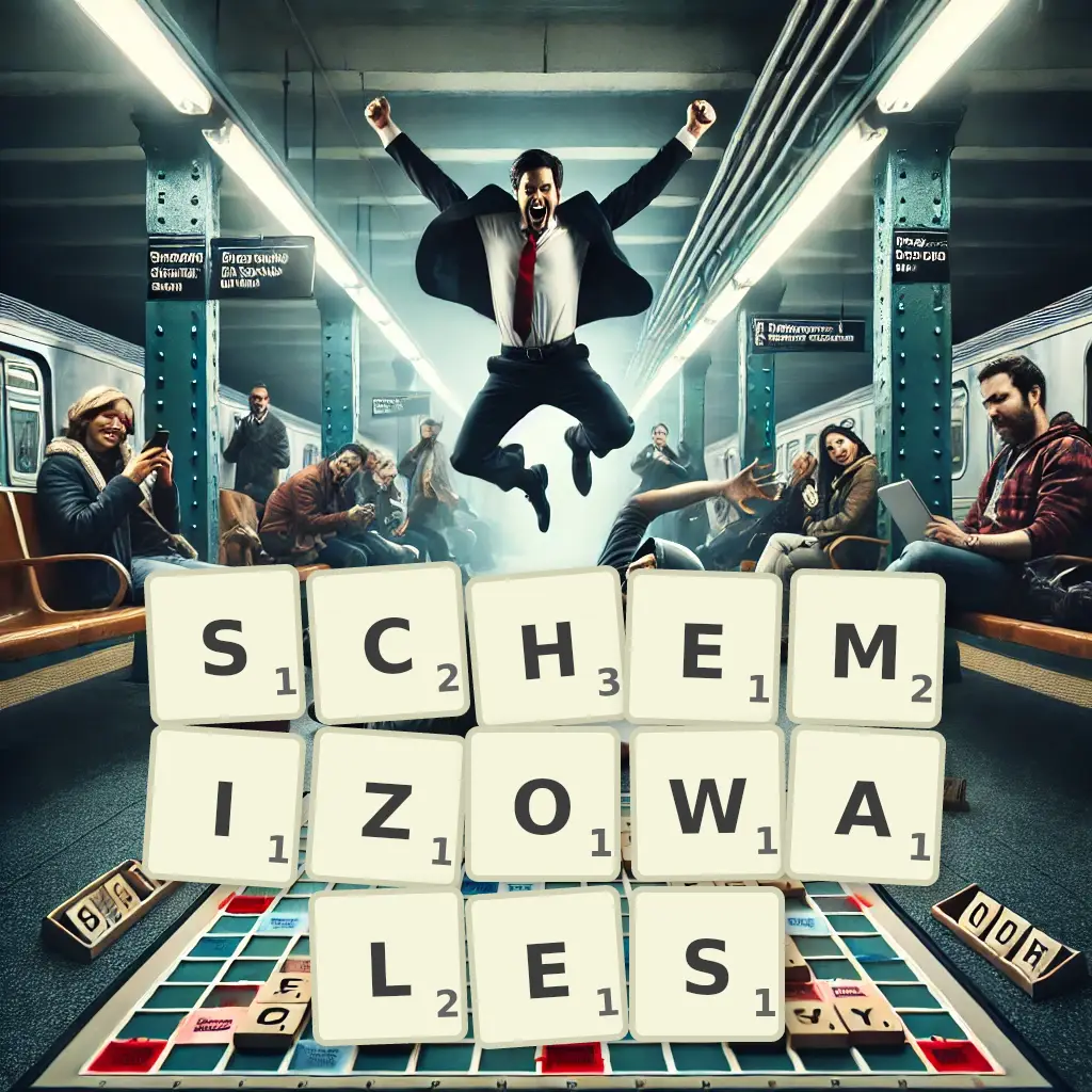 Słowa z liter SCHEMIZOWAŁEŚ