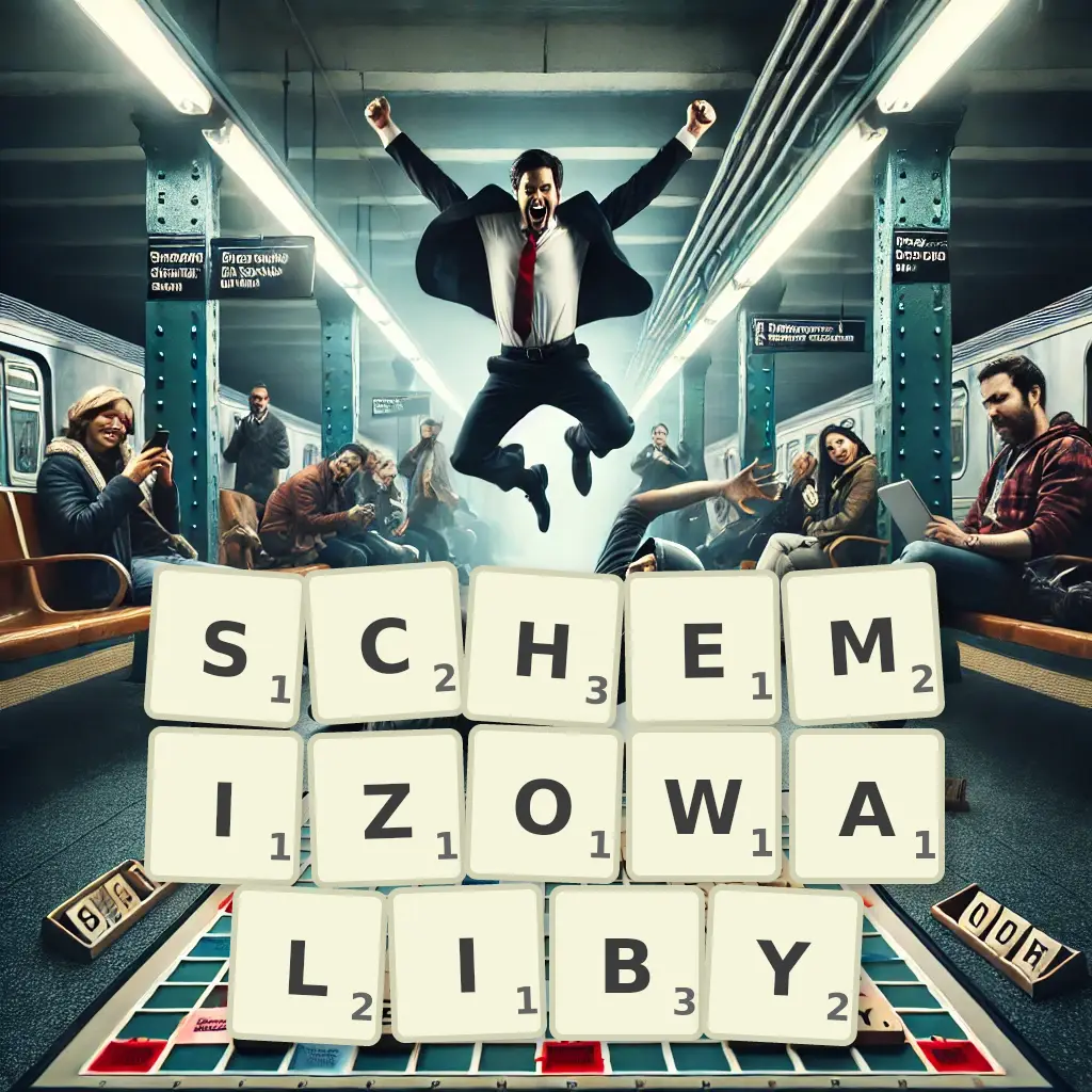 Słowa z liter SCHEMIZOWALIBY