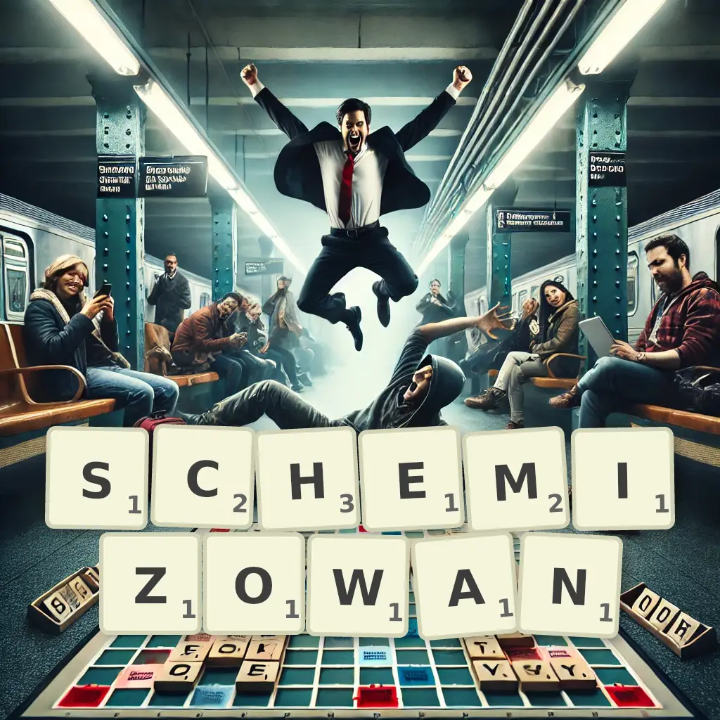 Słowa z liter SCHEMIZOWAŃ