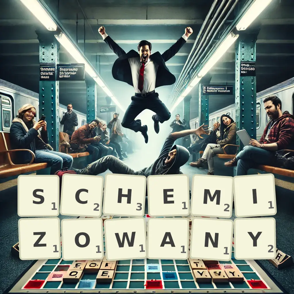 Słowa z liter SCHEMIZOWANY