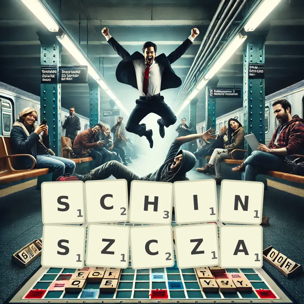 Słowa z liter SCHIŃSZCZĄ
