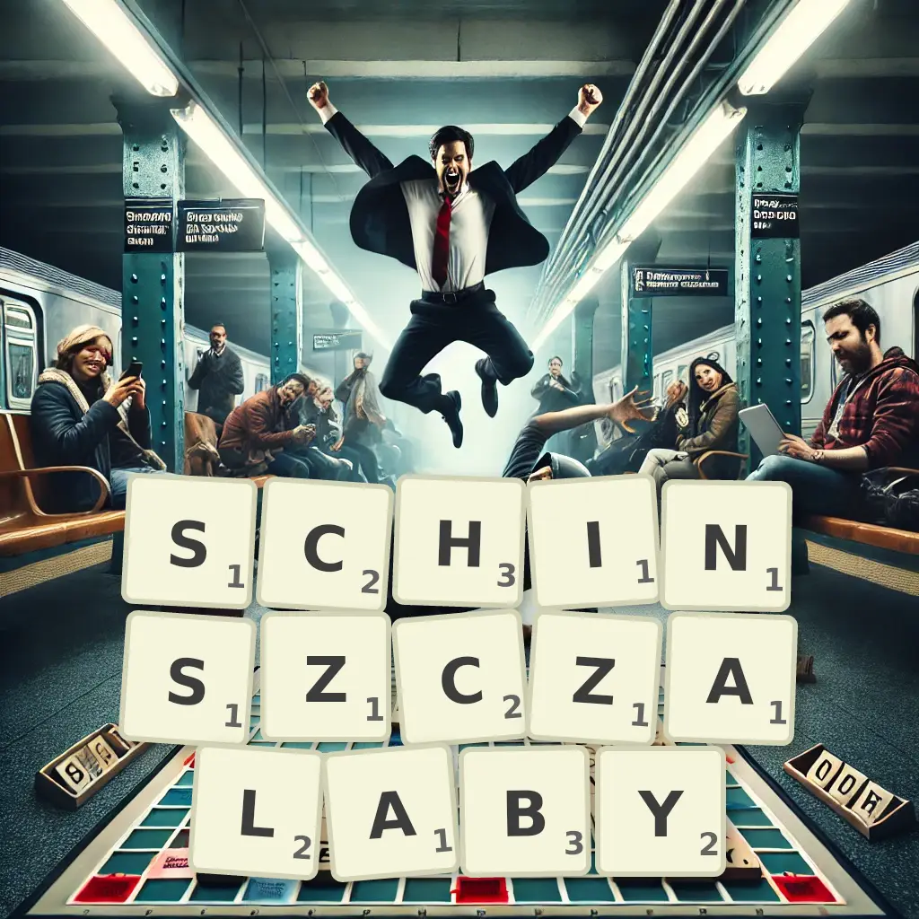 Słowa z liter SCHIŃSZCZAŁABY