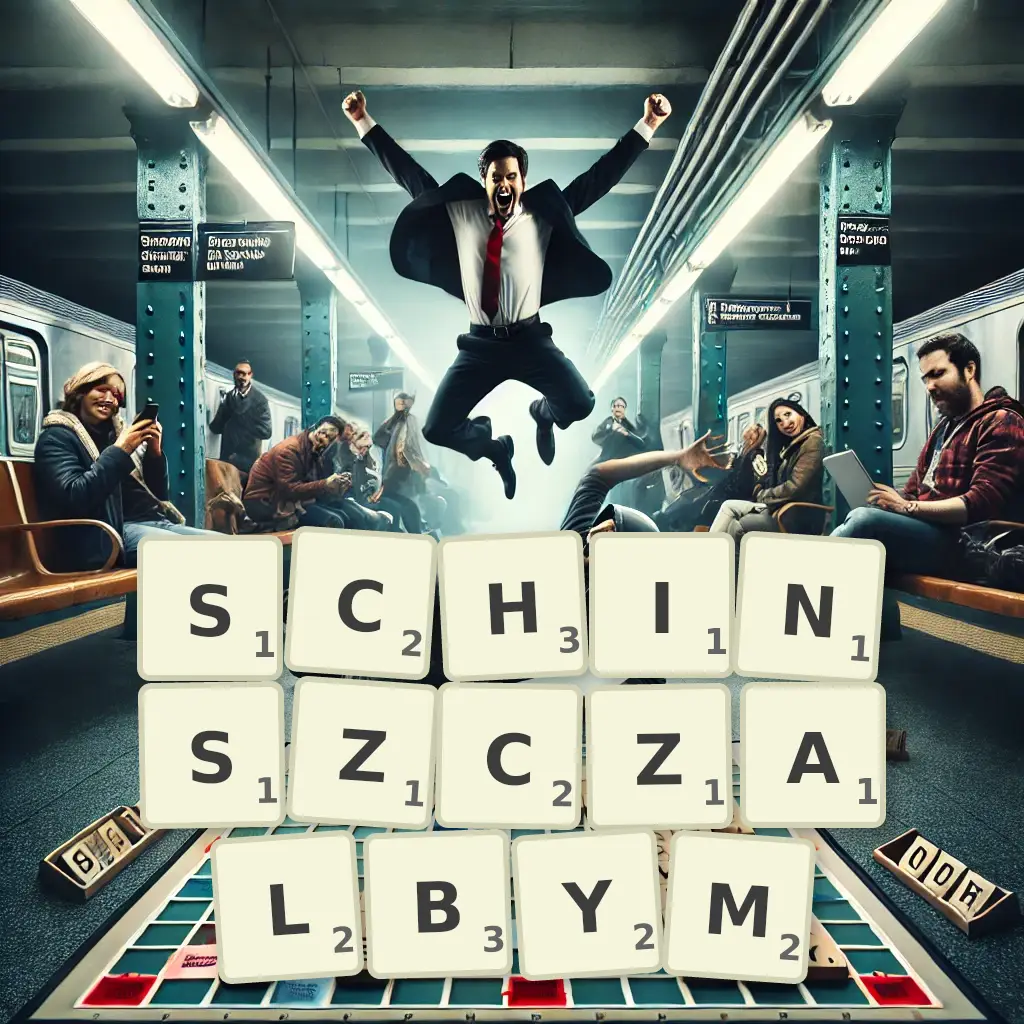 Słowa z liter SCHIŃSZCZAŁBYM