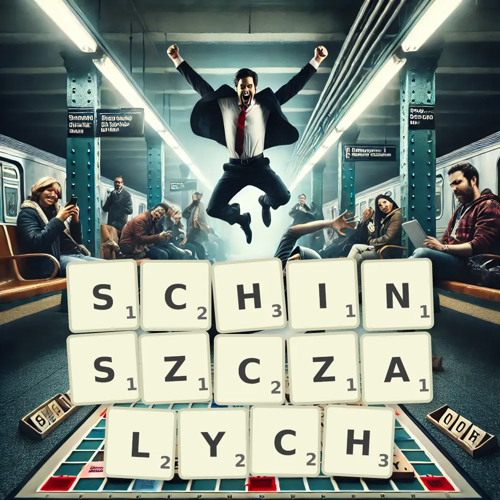 Słowa z liter SCHIŃSZCZAŁYCH
