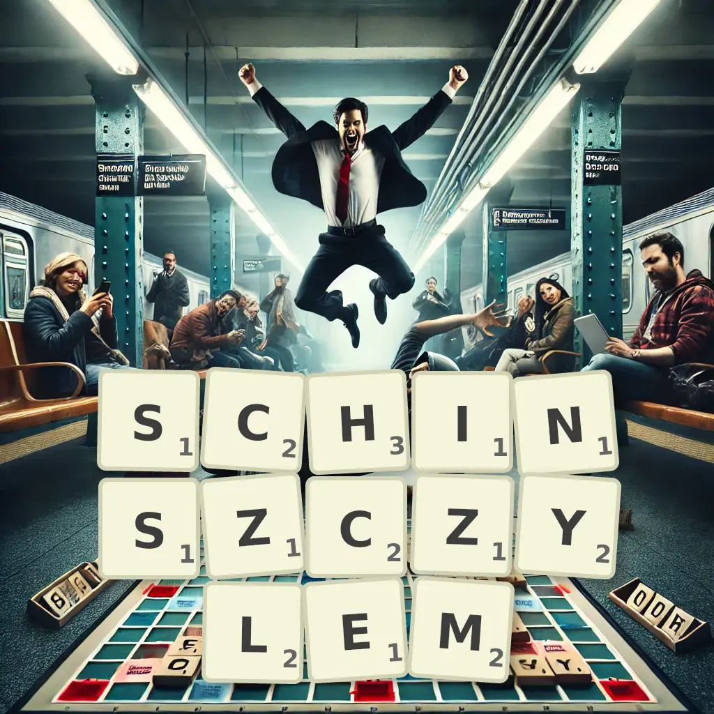 Słowa z liter SCHIŃSZCZYŁEM