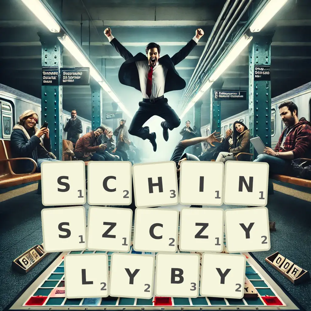 Słowa z liter SCHIŃSZCZYŁYBY