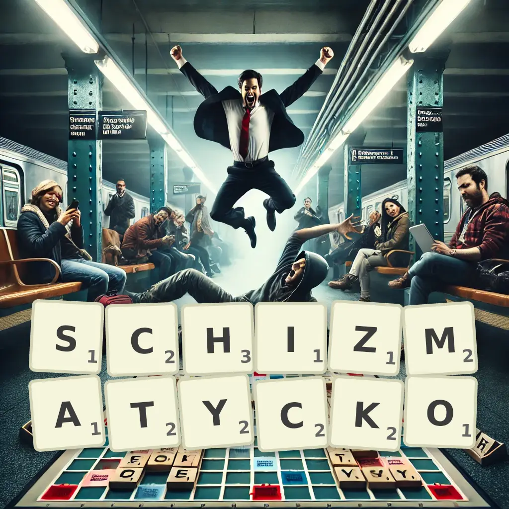Słowa z liter SCHIZMATYCKO
